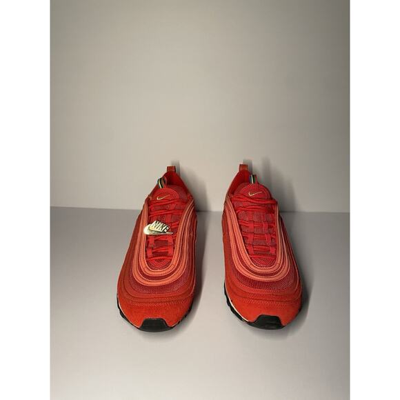 Nike Air Max 97 QS Olympic Rings Red Suede Size 8 CI3708-600 - Picture 1 of 5
